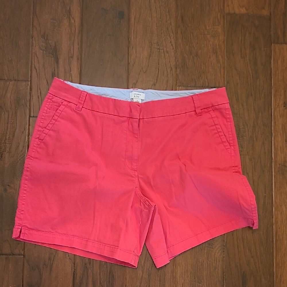 Crown & Ivy Women's Pink Shorts